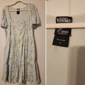 Totoro Babydoll Dress - Hot Topic - Size 2